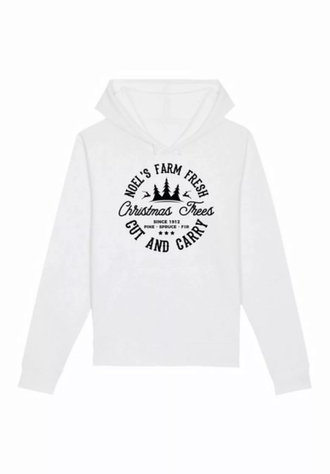 F4NT4STIC Kapuzenpullover Weihnachten Trees Farm Retro Sign Premium Qualitä günstig online kaufen