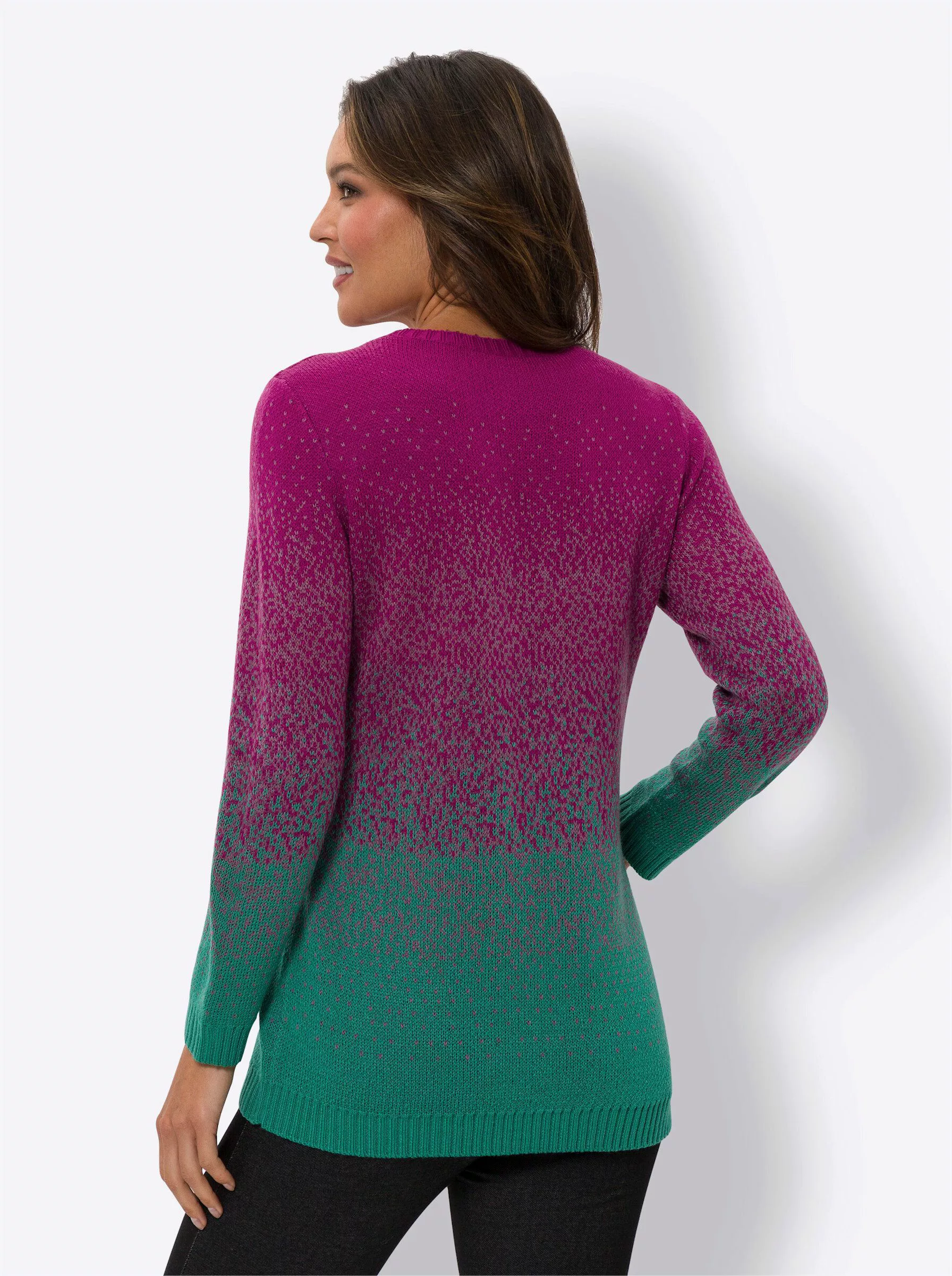 Sieh an! Strickpullover Longpullover günstig online kaufen