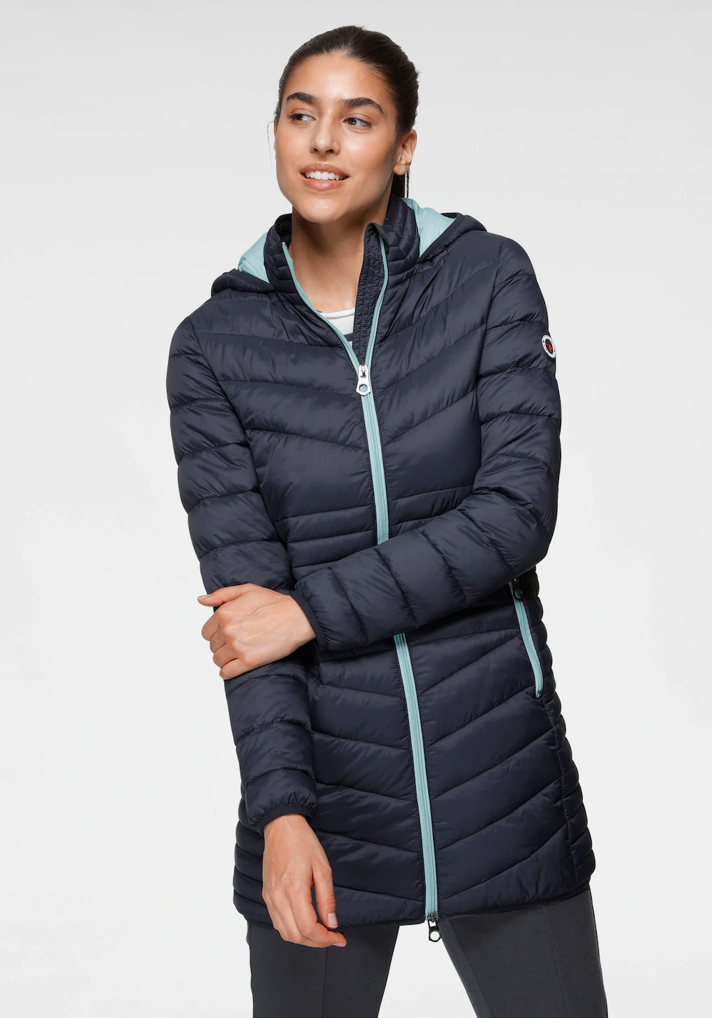 KangaROOS Steppjacke, mit Kapuze, für den Übergang, aus leichtem Webmateria günstig online kaufen