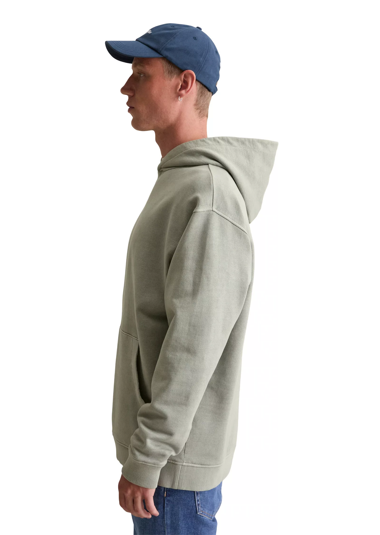 Marc OPolo DENIM Sweatshirt "aus recycelter Baumwolle" günstig online kaufen