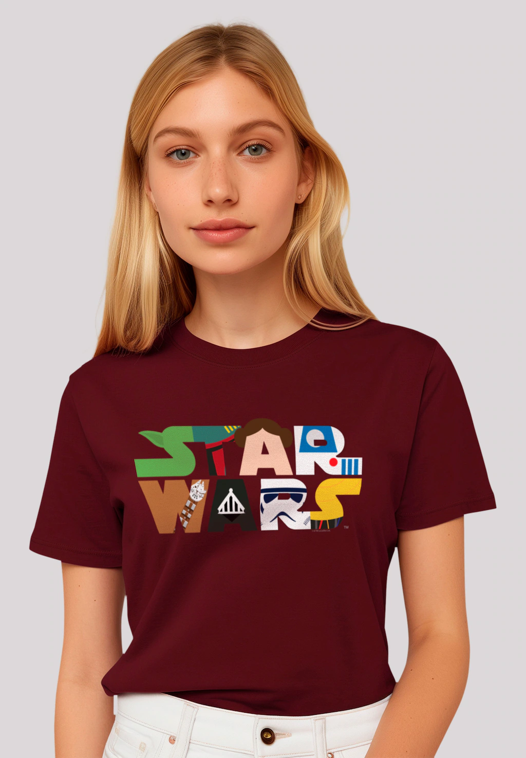 F4NT4STIC T-Shirt "Star Wars Character Logo", Premium Qualität günstig online kaufen