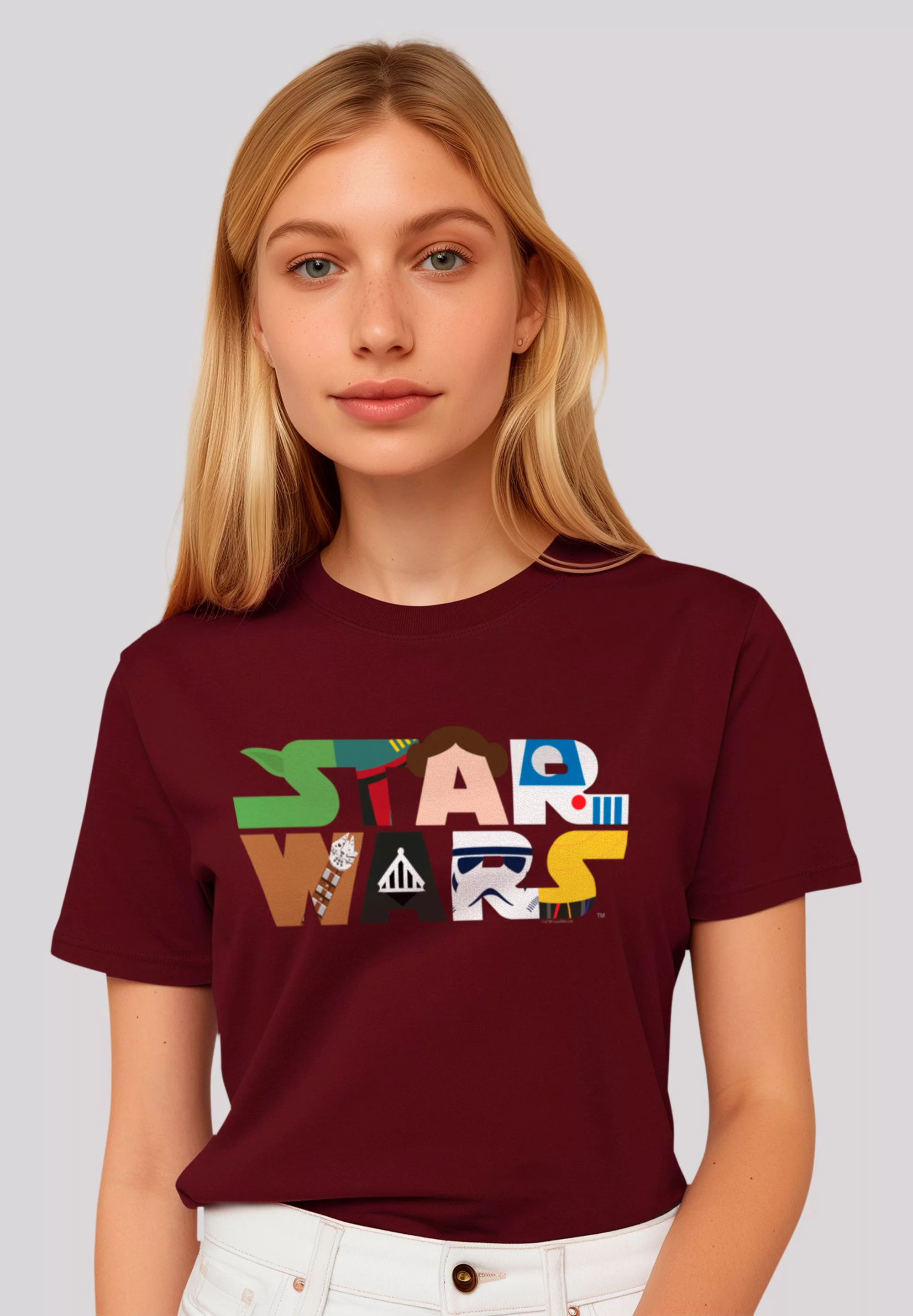 F4NT4STIC T-Shirt "Star Wars Character Logo", Premium Qualität günstig online kaufen