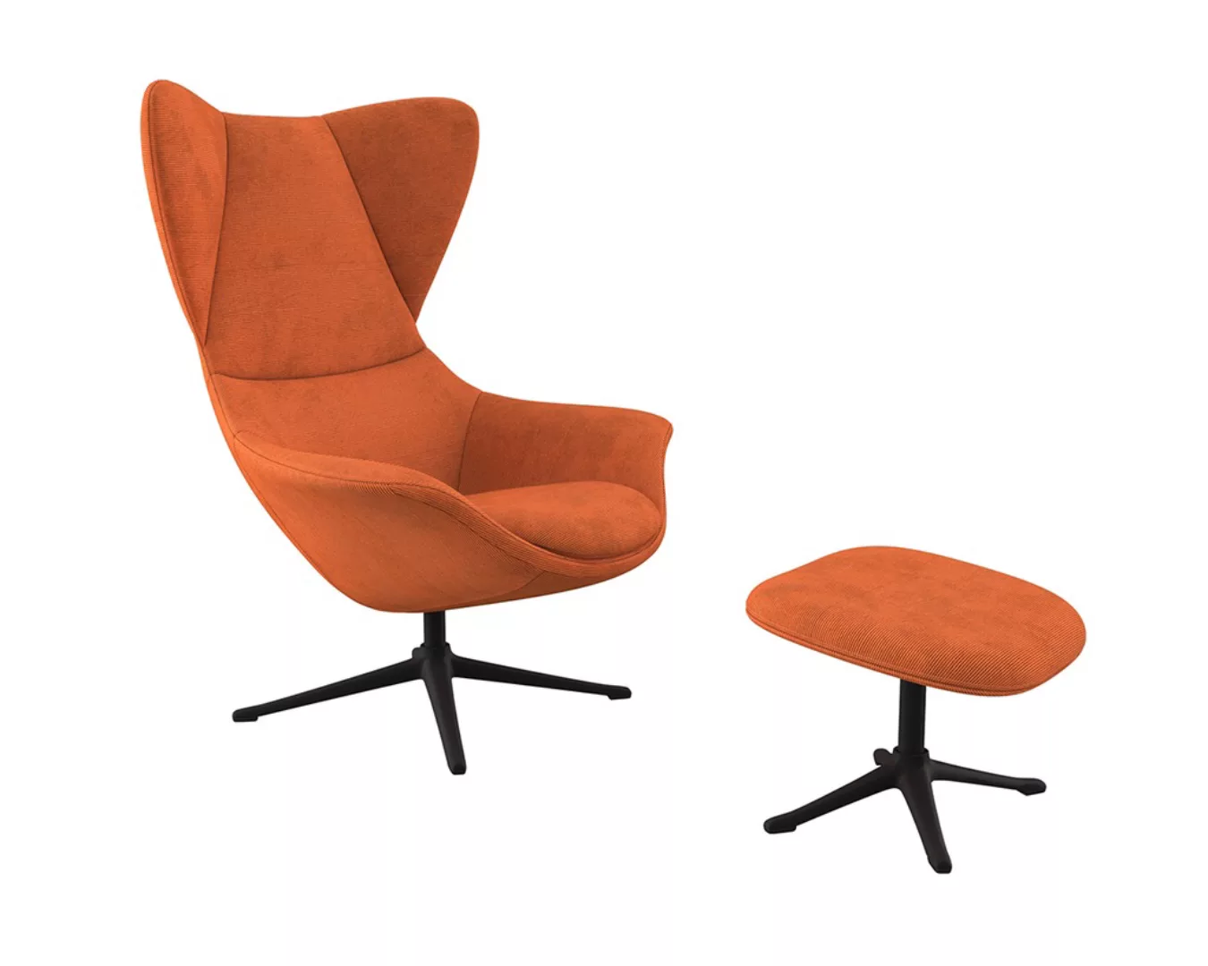 FLEXLUX Polsterhocker »Stilo Fußstütze, für Beinauflage zur besseren Entspa günstig online kaufen
