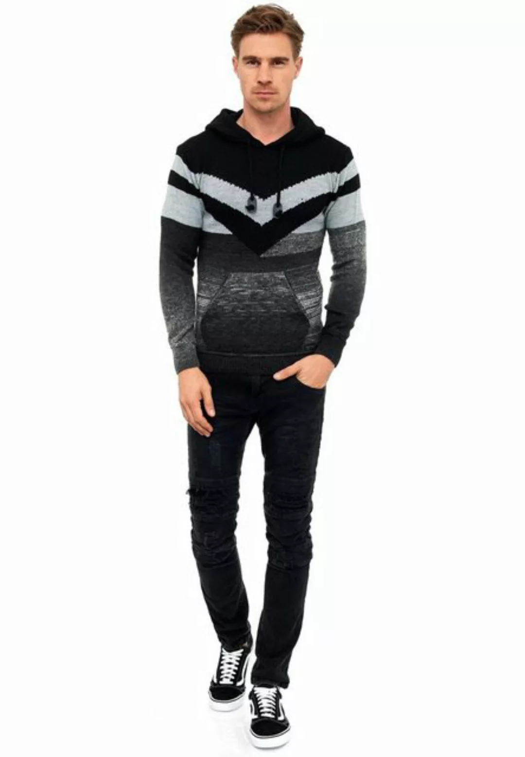 Rusty Neal Kapuzensweatshirt mit Kordelzug günstig online kaufen