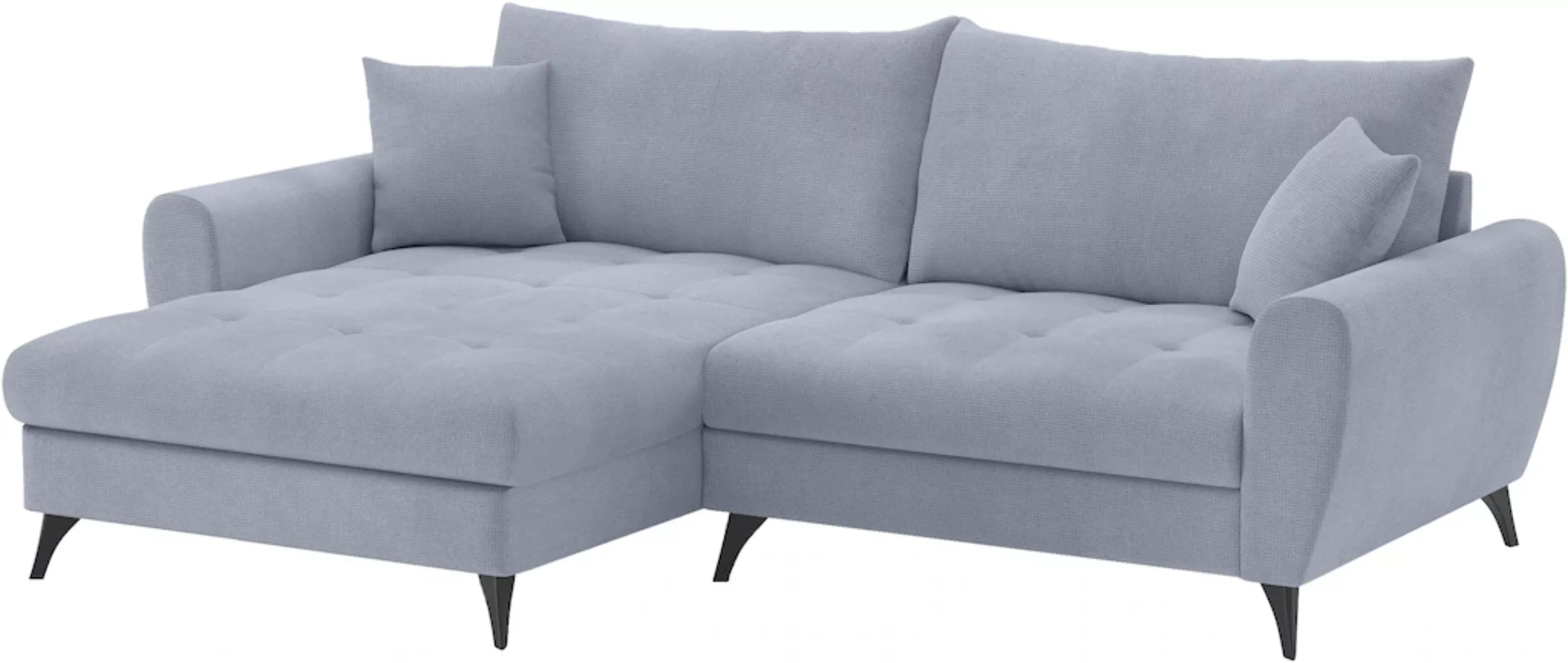 Mr. Couch Ecksofa "Blackburn II L-Form", Wahlweise mit Kaltschaumpolsterung günstig online kaufen