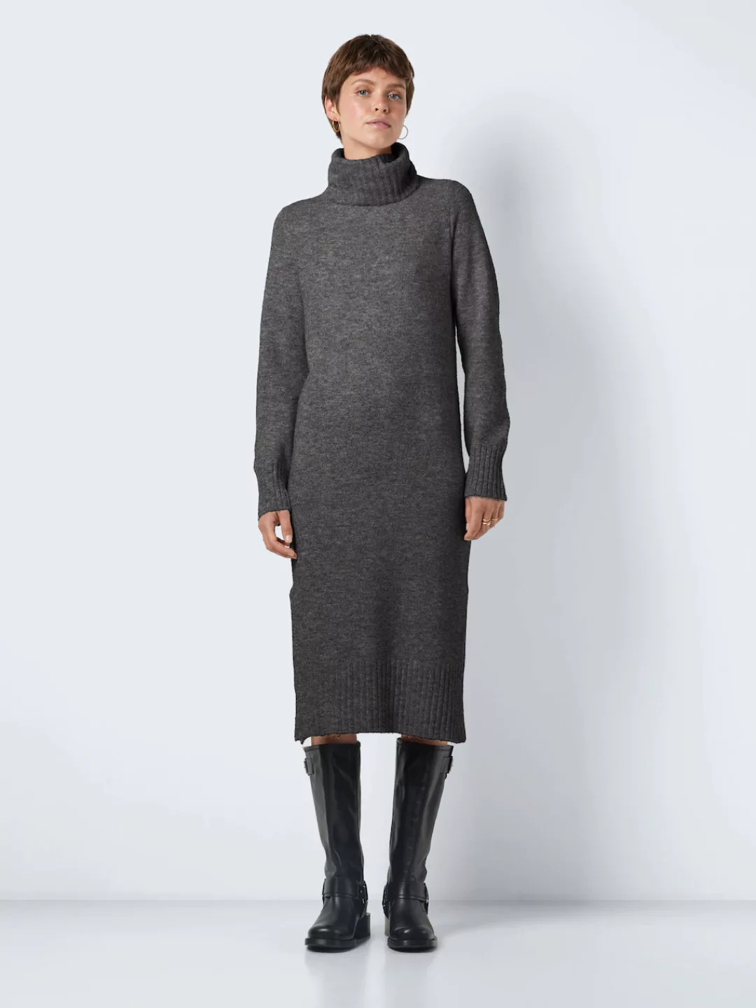 Noisy may Strickkleid "NMVIOLA L/S ROLLNECK KNIT DRESS FWD NOOS" günstig online kaufen