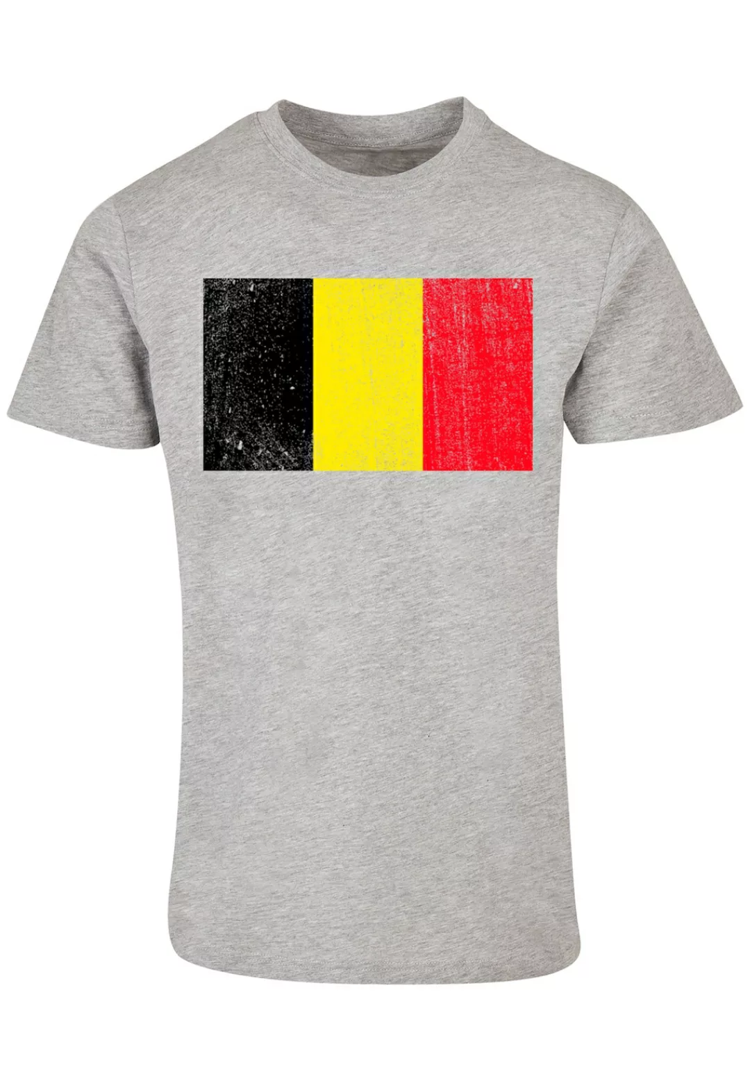 F4NT4STIC T-Shirt "Belgien Flagge Belgium", Print günstig online kaufen