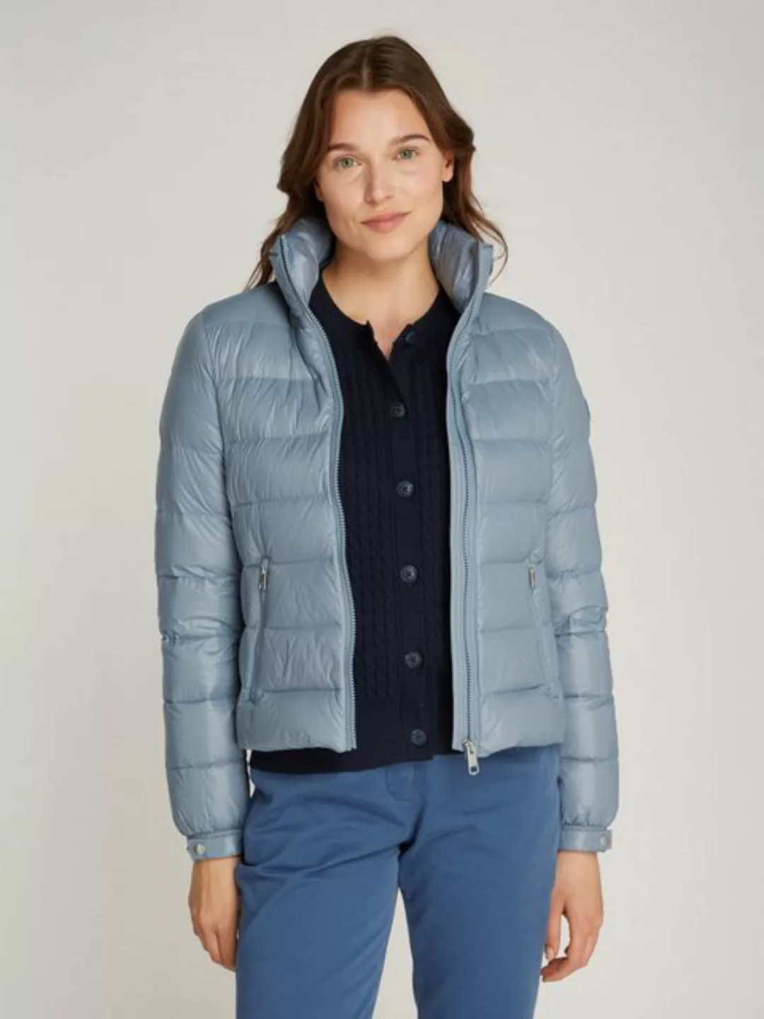 Tommy Hilfiger Steppjacke LW DOWN FEMININE GLOSS JACKET mit leichter Wattie günstig online kaufen