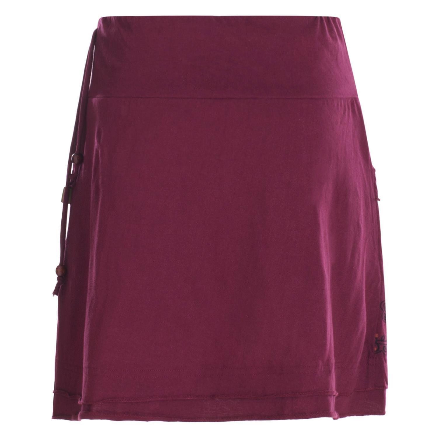 Vishes Minirock Damen Baumwolle Mandala-Muster breiter günstig online kaufen