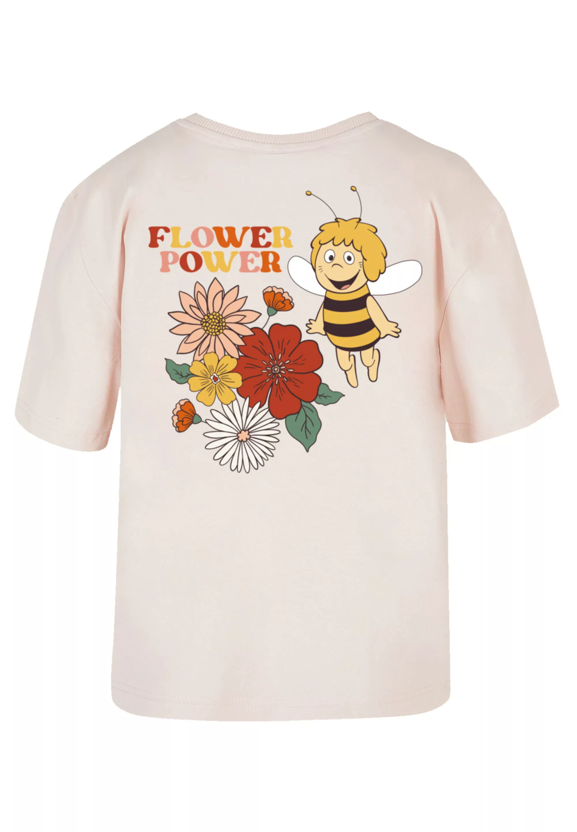 F4NT4STIC T-Shirt "Biene Maja Flower Power", Nostalgie, Retro, Heroes of Ch günstig online kaufen