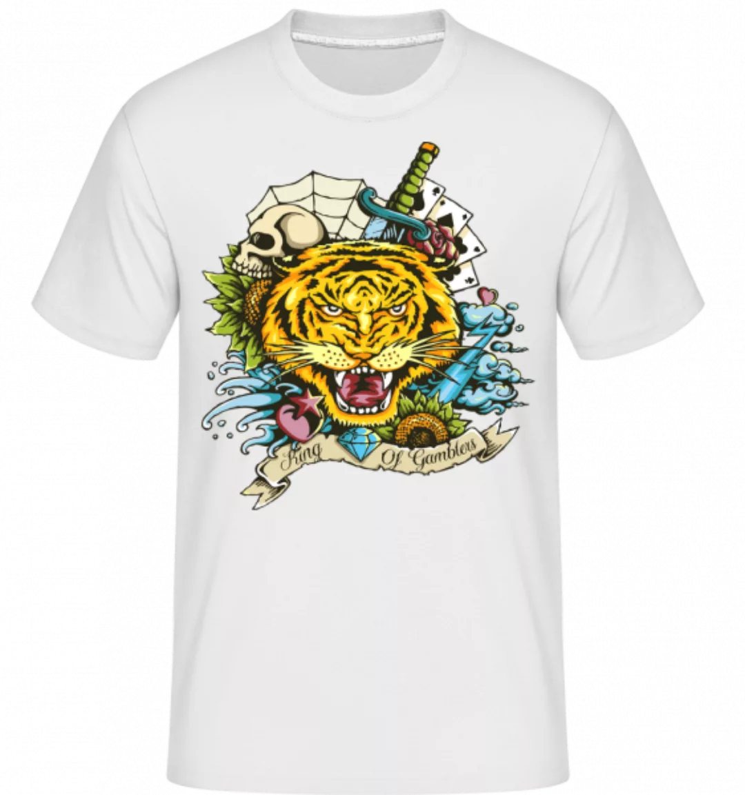 Tiger Tattoo Flash · Shirtinator Männer T-Shirt günstig online kaufen