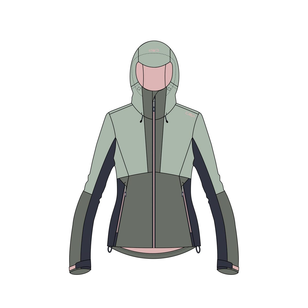 CMP Regenjacke CMP Damen Jacke WOMAN günstig online kaufen
