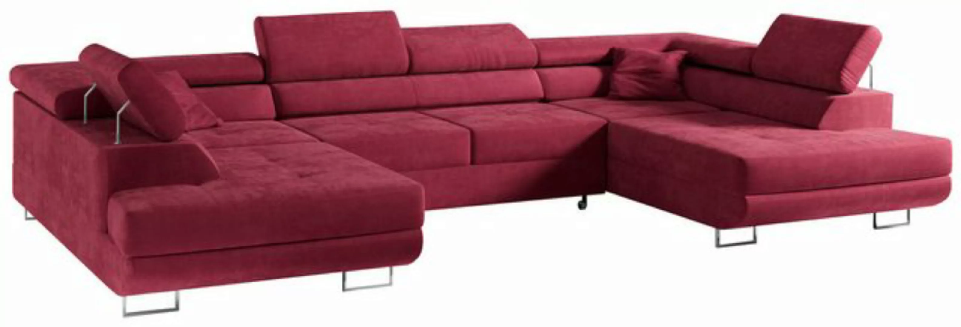 MKS MÖBEL Ecksofa GUSTAW U, Set, Wohnzimmer - Wohnlandschaft, U-Form Couch günstig online kaufen