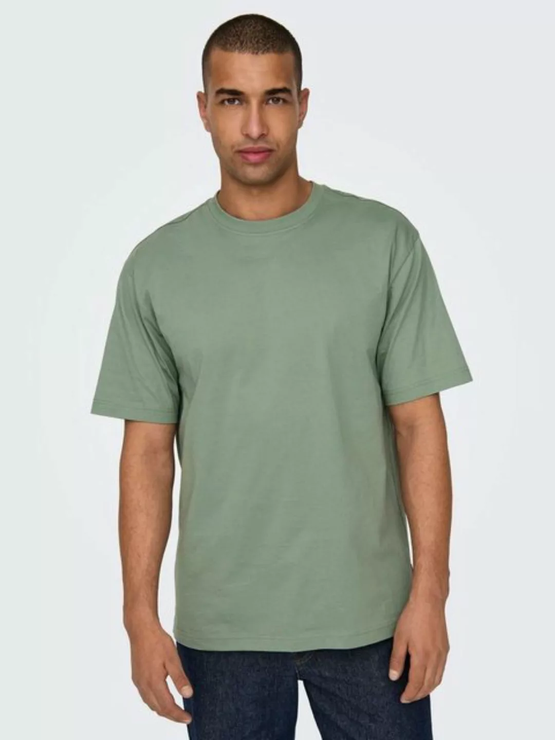 ONLY & SONS Rundhalsshirt ONSFRED RLX SS TEE günstig online kaufen