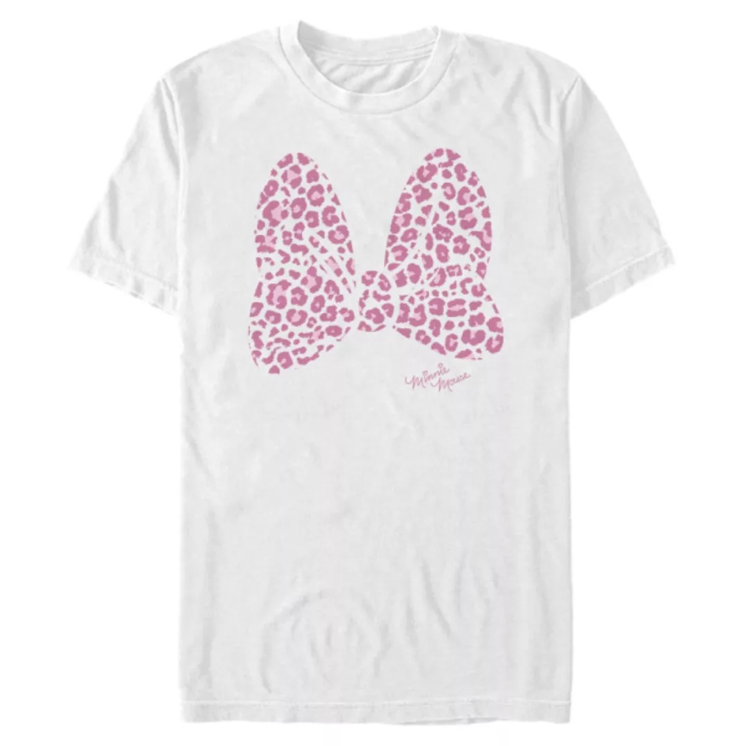 Disney Classics - Micky Maus - Minnie Maus Pink Leopard - Männer T-Shirt günstig online kaufen