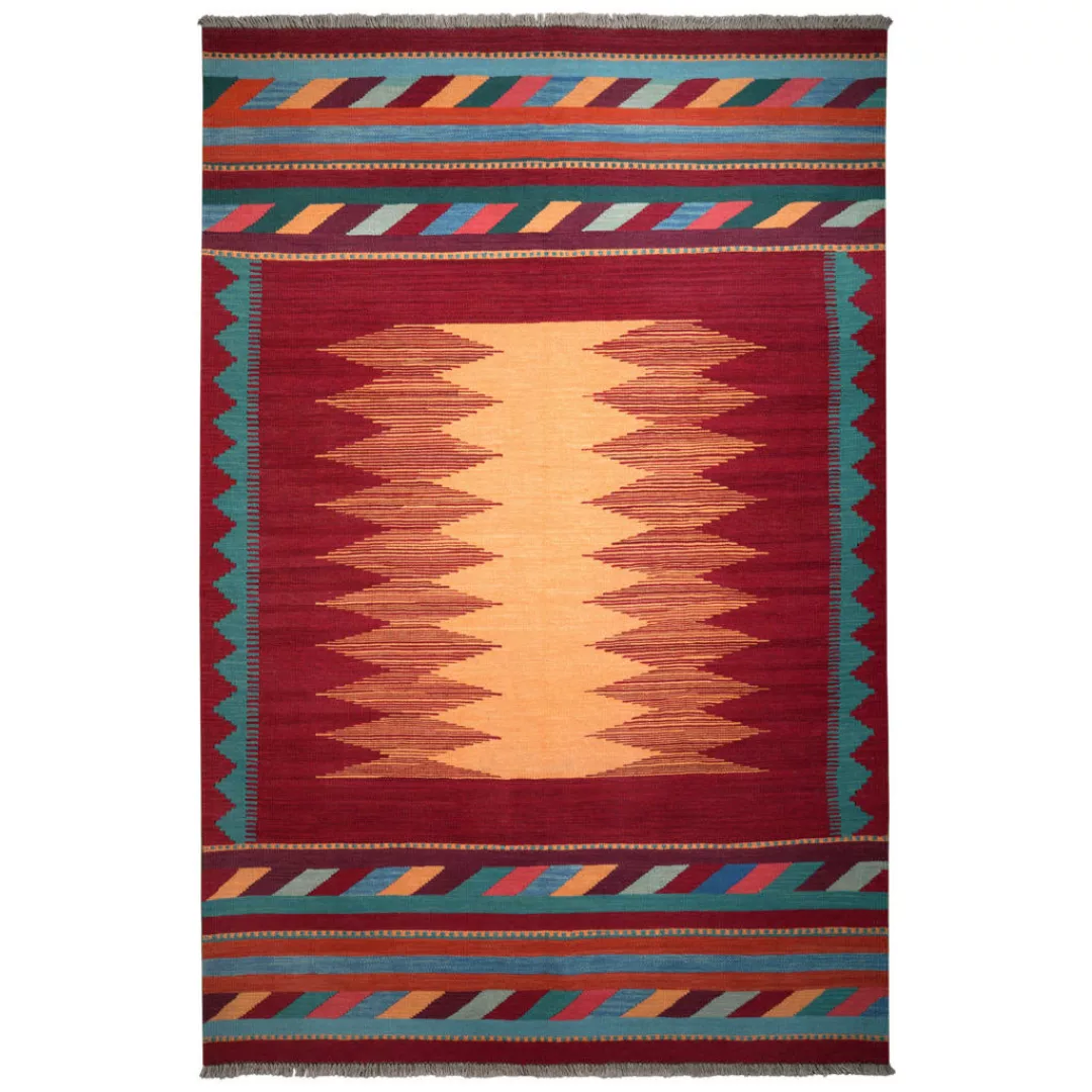 PersaTepp Teppich Kelim Gashgai multicolor B/L: ca. 172x260 cm günstig online kaufen