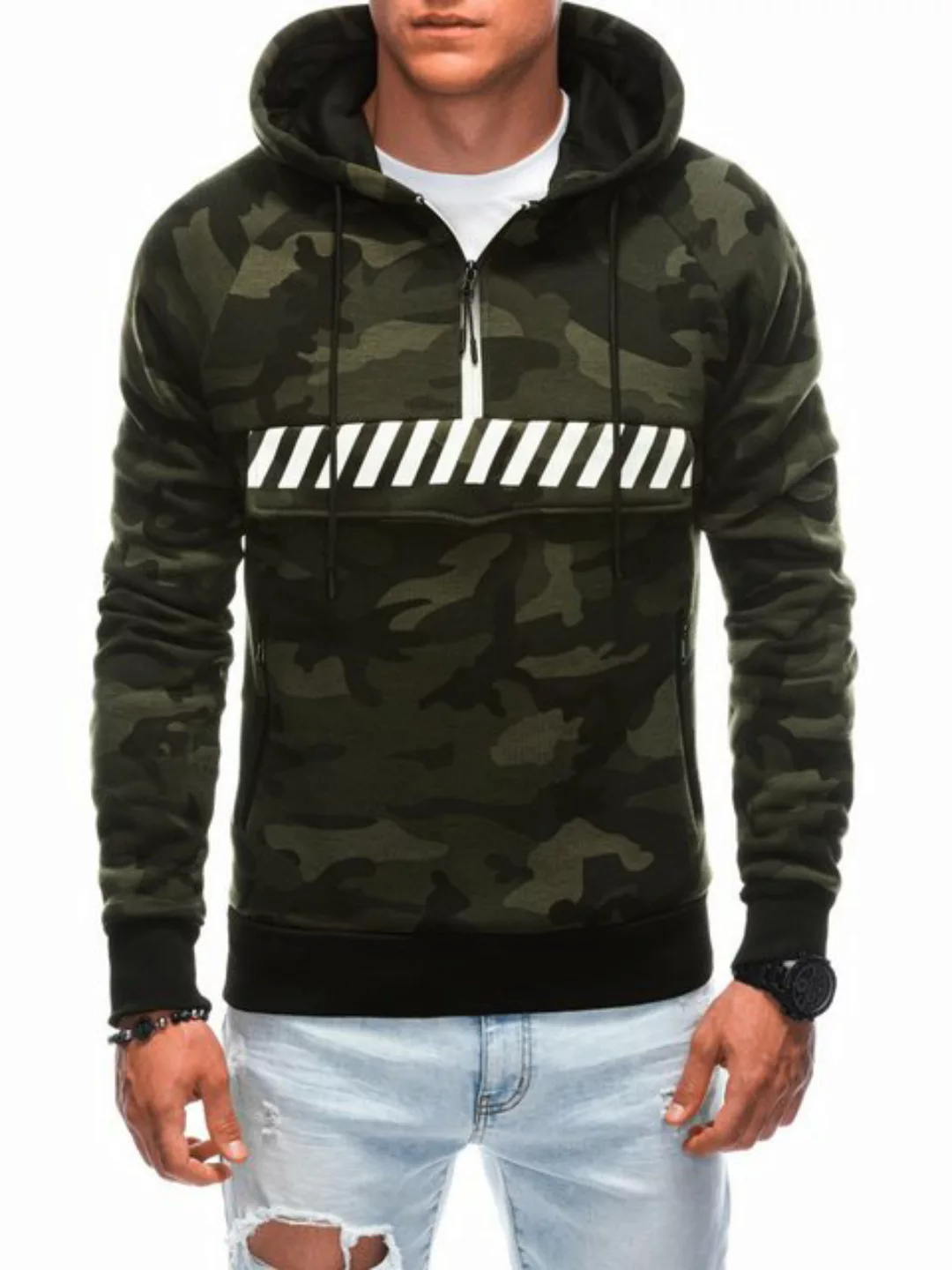 Edoti Kapuzensweatshirt Sweatshirt mit Kapuze für Männer. günstig online kaufen