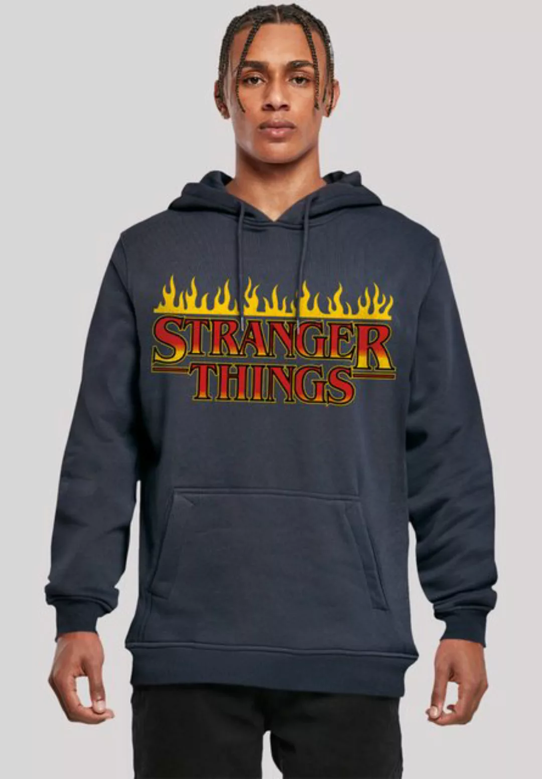 F4NT4STIC Kapuzenpullover Stranger Things Fire Logo Men Netflix TV Series P günstig online kaufen