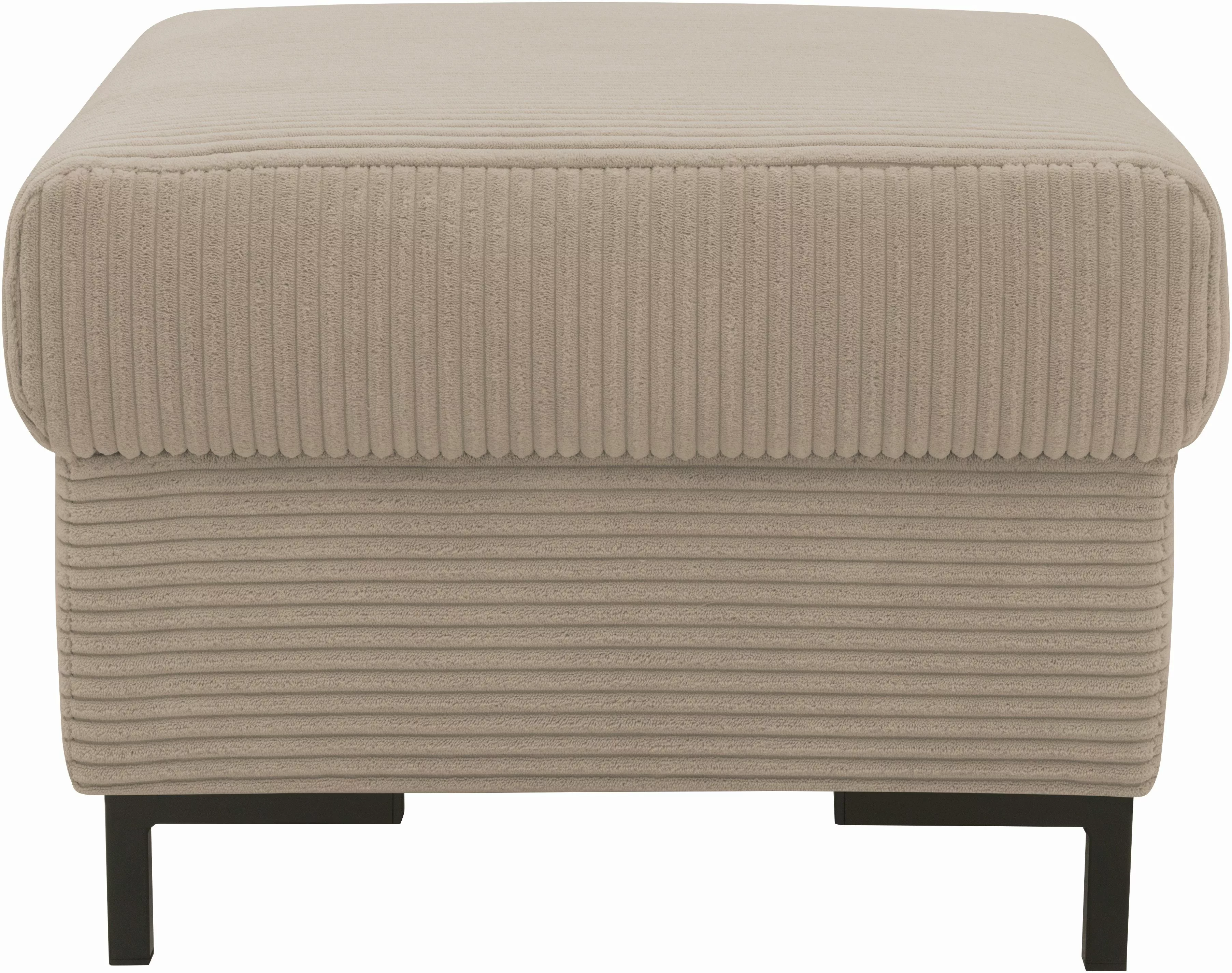 INOSIGN Polsterhocker "Jamie 2", auch in Cord, passend zur Serie, B/T/H: 54 günstig online kaufen