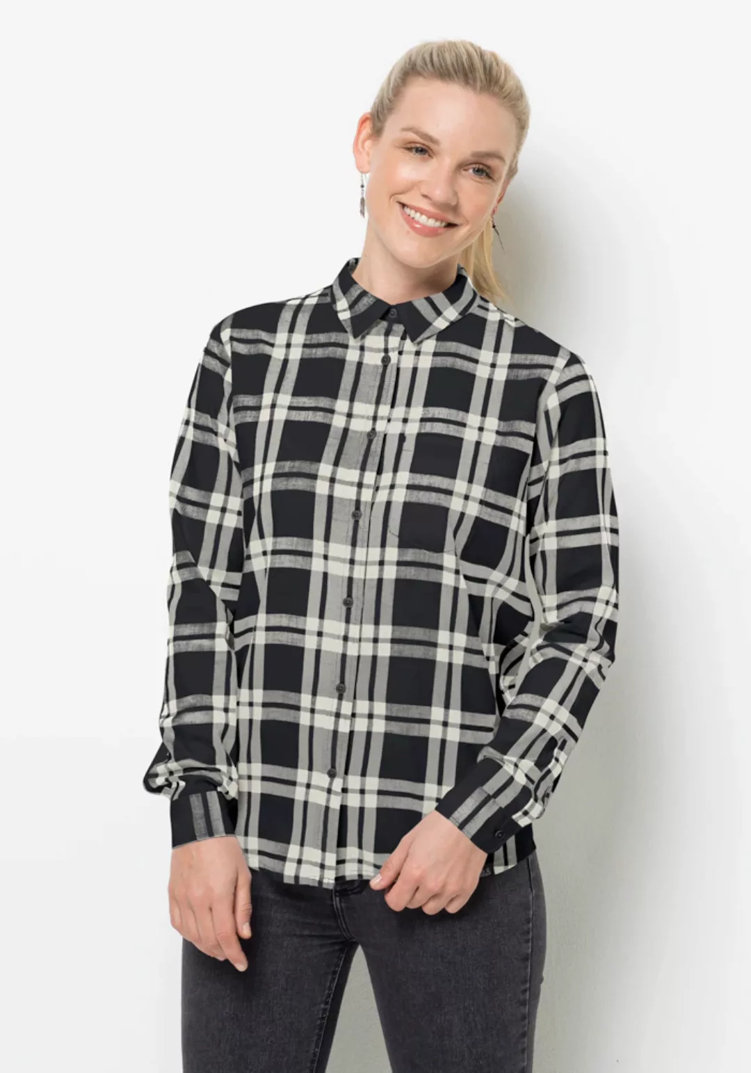 Jack Wolfskin Flanellbluse "PASSENGER SHIRT W" günstig online kaufen