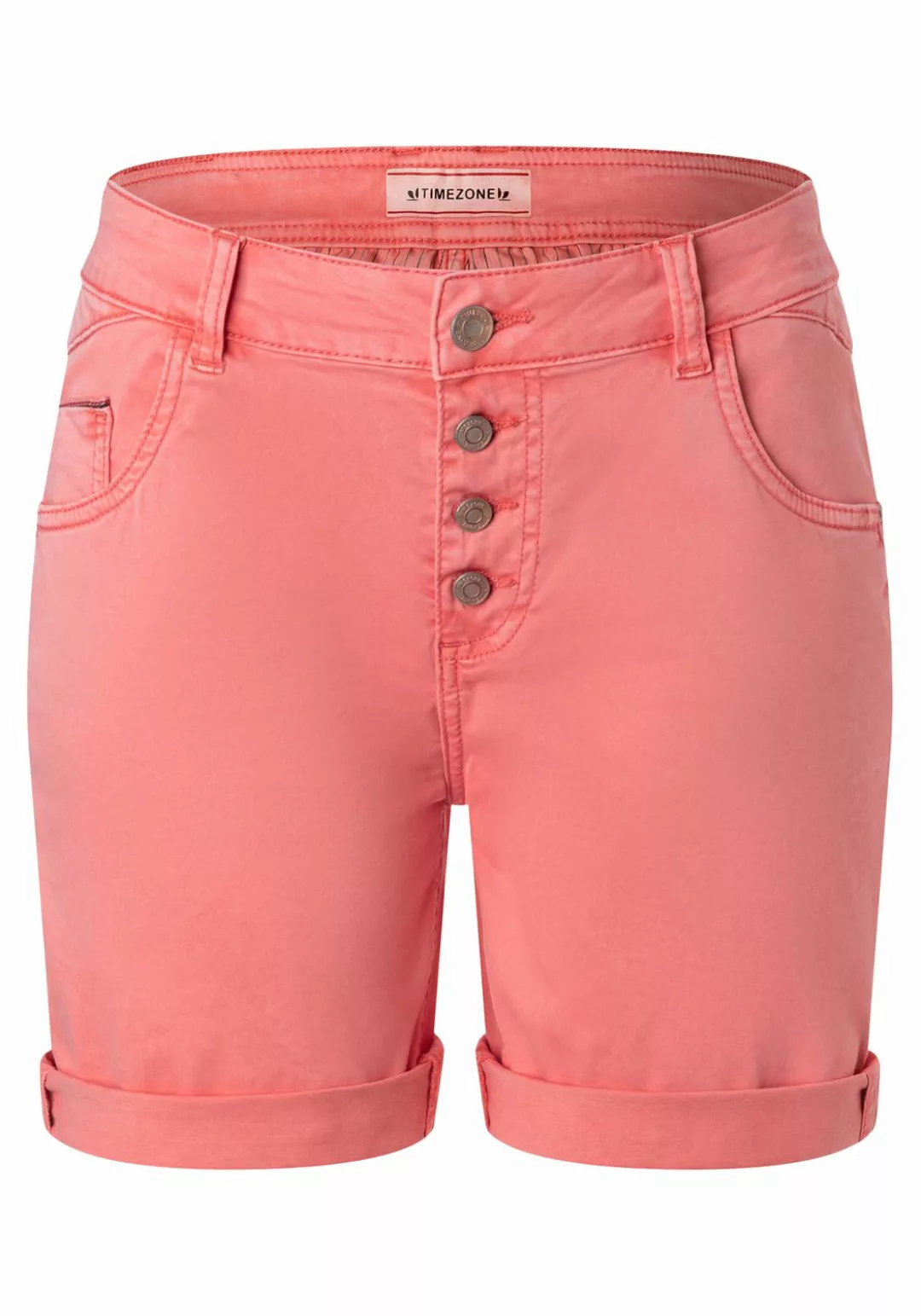 TIMEZONE Damen Short REGULAR JILLYTZ - Regular Fit - Rosa - Strawberry Pink günstig online kaufen