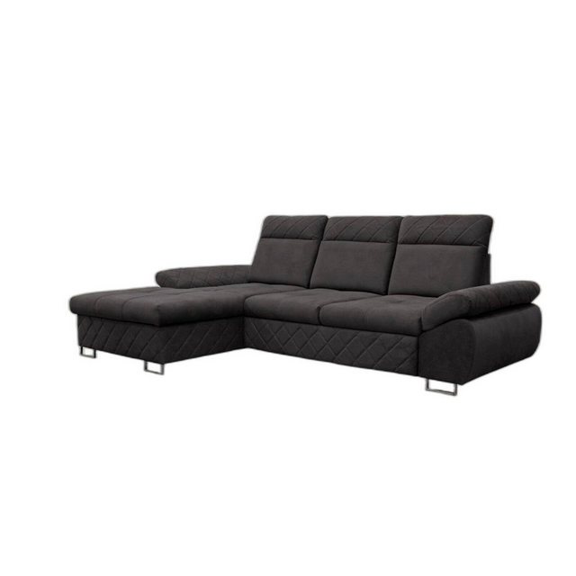 Xlmoebel Ecksofa Lounge Stoff L-Form Sofa Braunes Ecksofa Sitzmöbel, 2 Teil günstig online kaufen