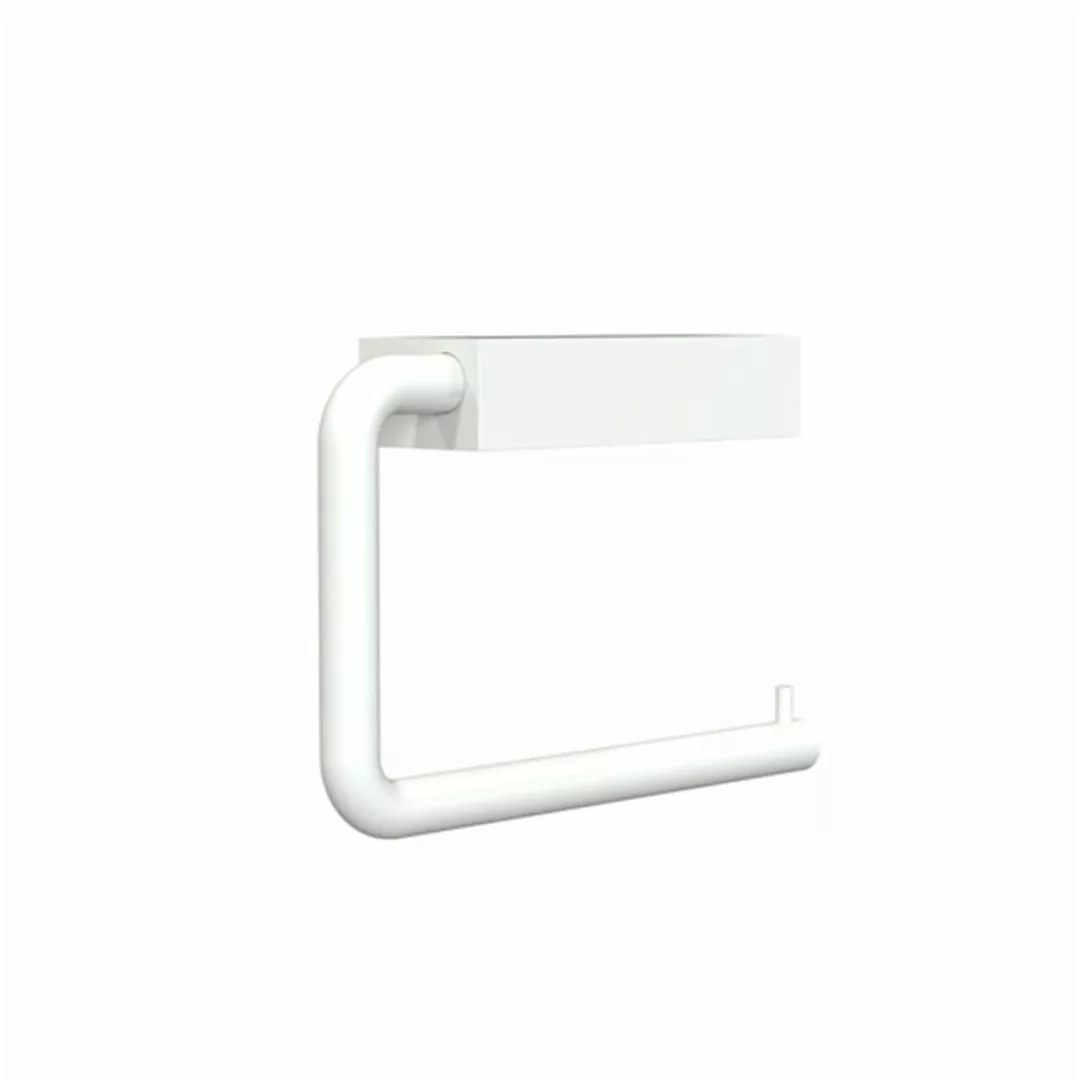 FROST - Quadra WC-Rollenhalter - weiß/BxHxT 14,5x10x3,6cm günstig online kaufen