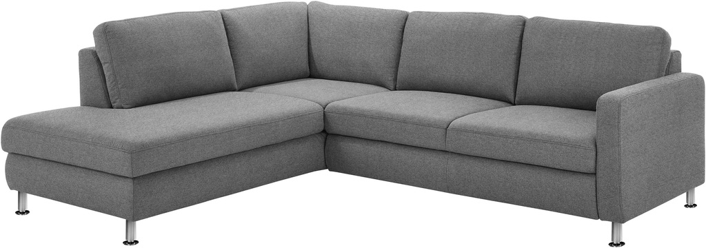 Die PlanBar Ecksofa "MP-IN19027 L-Form", wahlweise mit Bettfunktion, mit Ka günstig online kaufen