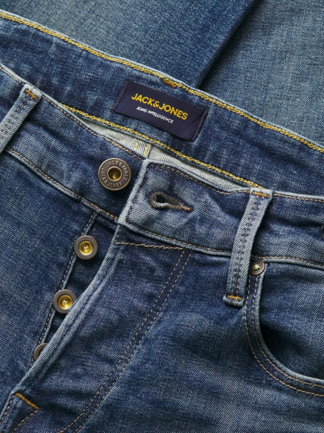 Jack & Jones Slim-fit-Jeans "JJIGLENN JJICON JJ 619 50SPS NOOS" günstig online kaufen