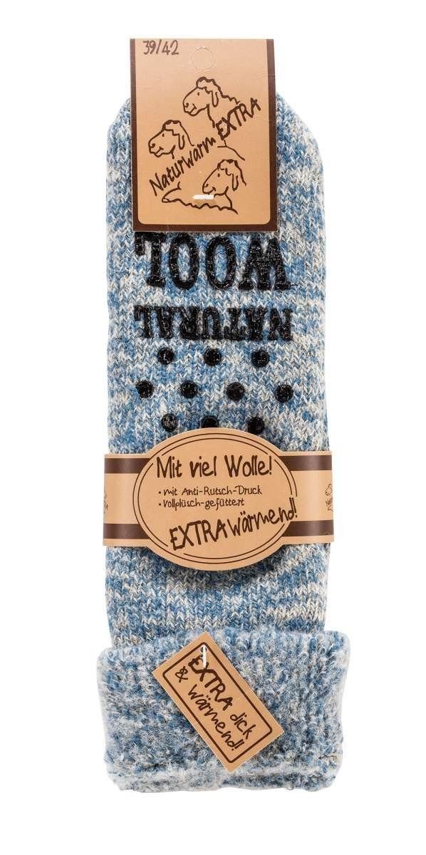 Wowerat ABS-Socken 1 Paar THERMO-Wollsocken mit günstig online kaufen