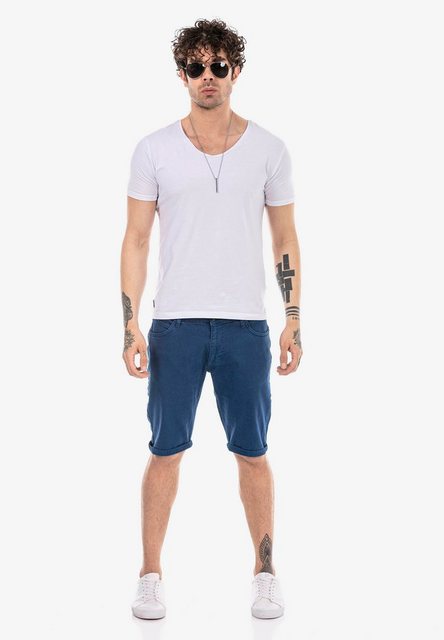 RedBridge Jeansshorts Red Bridge Herren Jeans Shorts Kurze Hose Denim Capri günstig online kaufen