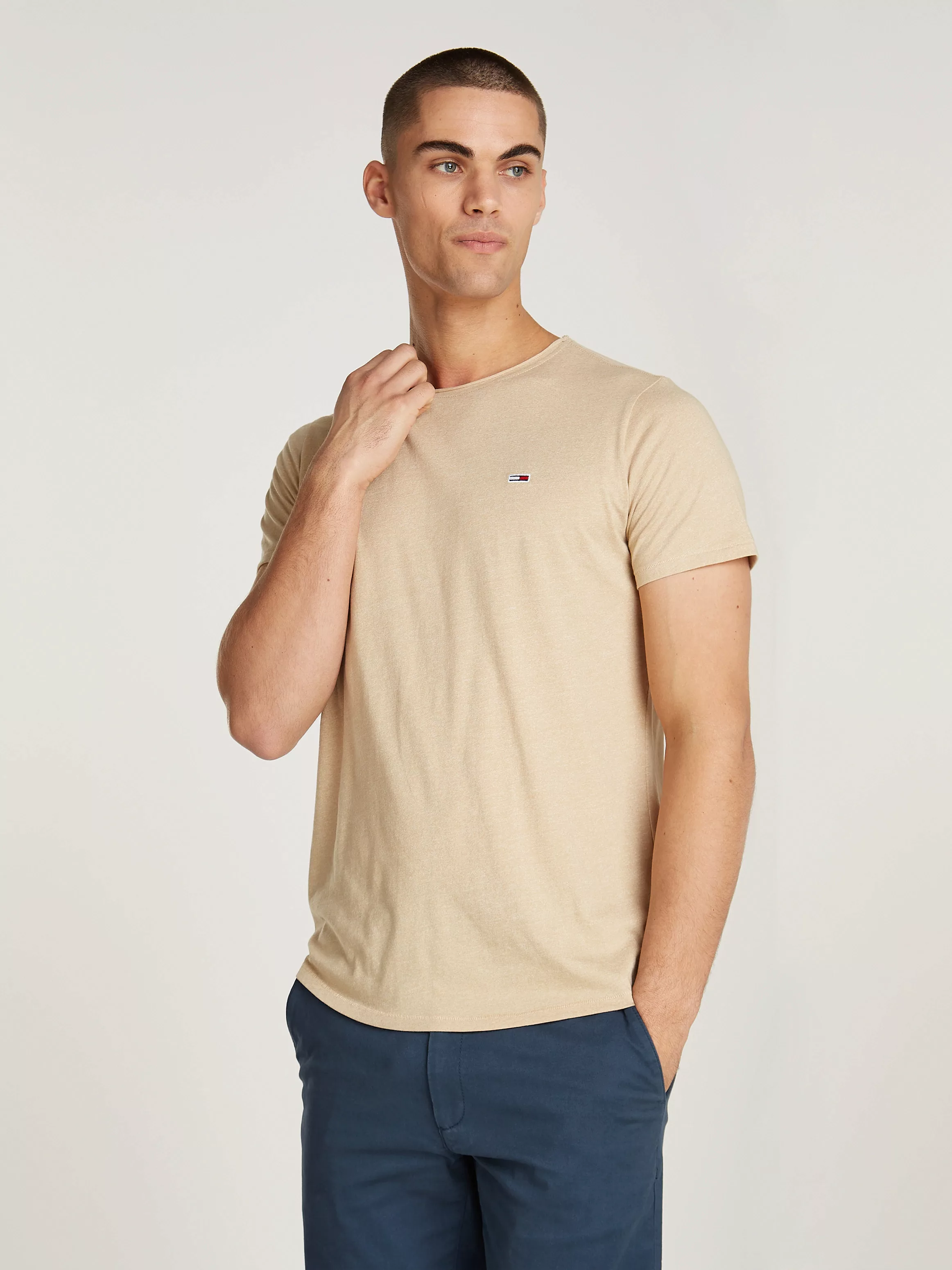 Tommy Jeans T-Shirt "TJM XSLIM 2PACK JASPE" günstig online kaufen