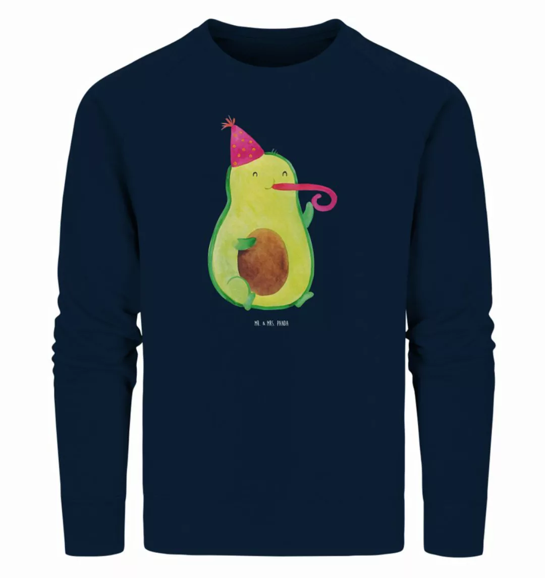 Mr. & Mrs. Panda Longpullover Größe XS Avocado Geburtstag - French Navy - G günstig online kaufen