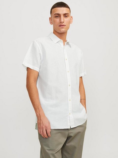 Jack & Jones Kurzarmhemd JJESUMMER LINEN BLEND SHIRT SS SN günstig online kaufen