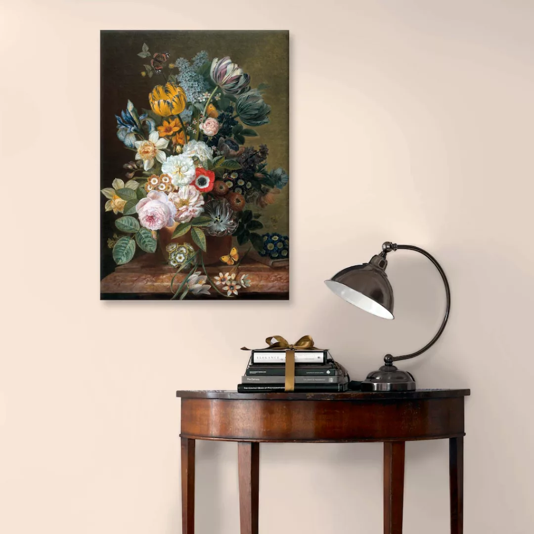 Art for the home Leinwandbild "Stillleben Blumen", Blumen, Stillleben Blume günstig online kaufen