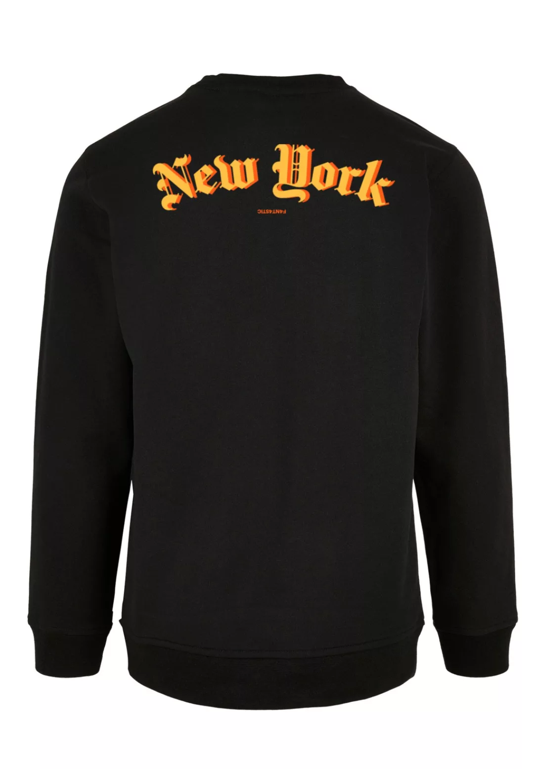 F4NT4STIC Kapuzenpullover "New York Orange CREW" günstig online kaufen