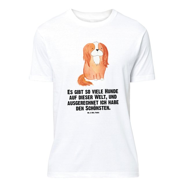 Mr. & Mrs. Panda T-Shirt Cavalier King Charles Spaniel - Weiß - Geschenk, H günstig online kaufen