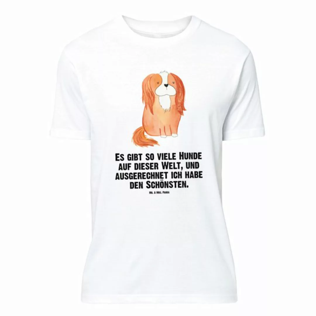 Mr. & Mrs. Panda T-Shirt Cavalier King Charles Spaniel - Weiß - Geschenk, H günstig online kaufen