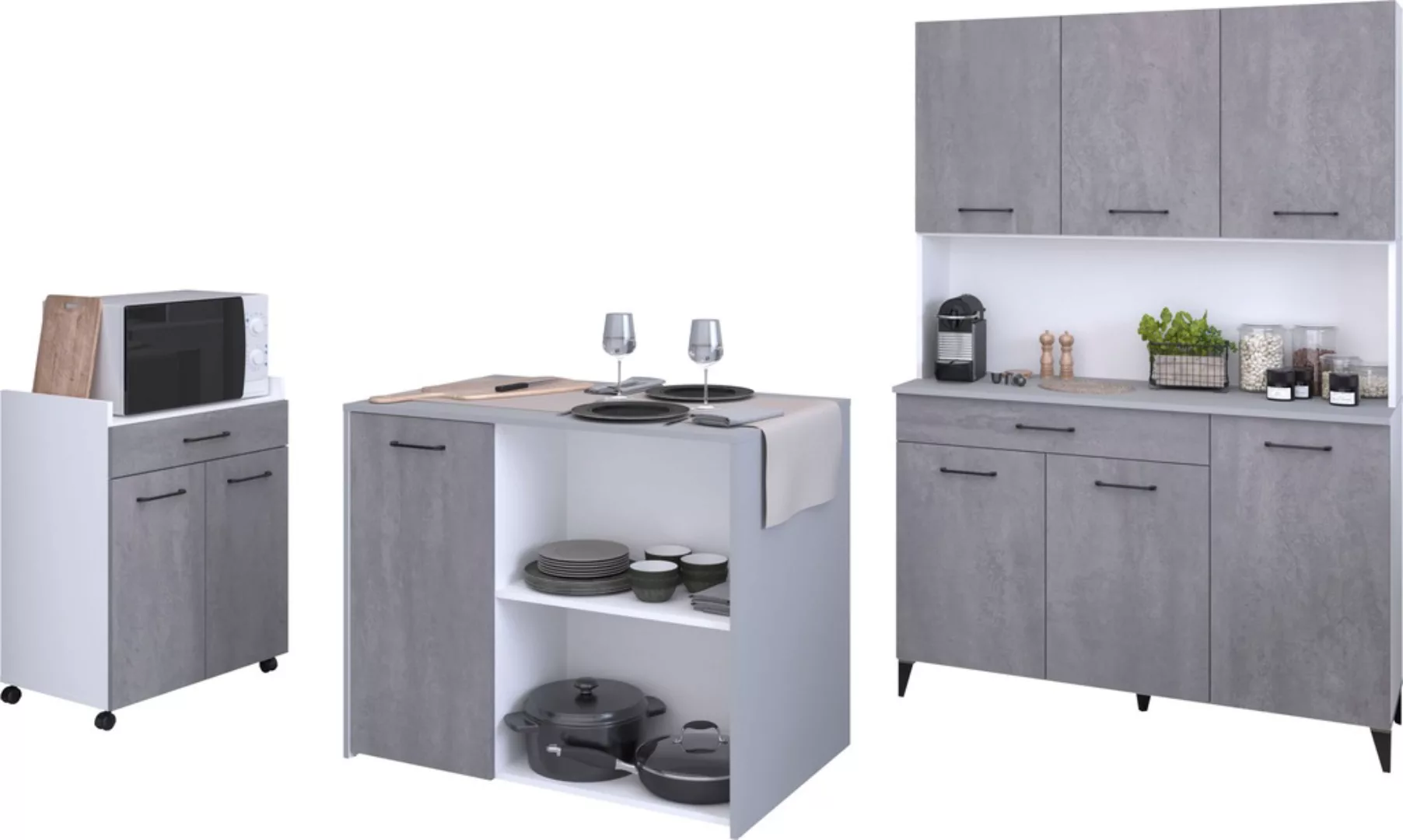 Parisot Mehrzweckschrank-Set "Parisot, Malice 6 - Buffet, Beistellschrank a günstig online kaufen