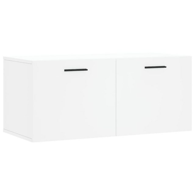 vidaXL Hängeschrank Wandschrank Hängeschrank Aufbewahrung Weiß 80x36,5x35 c günstig online kaufen