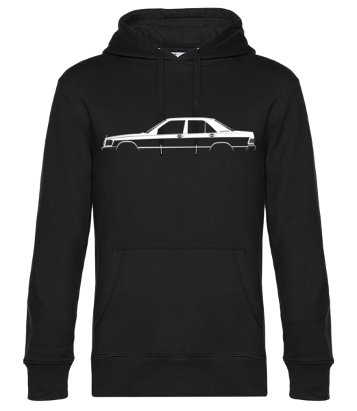 'Mercedes-Benz 190 E (W201)' Silhouette · Unisex Premium Hoodie günstig online kaufen