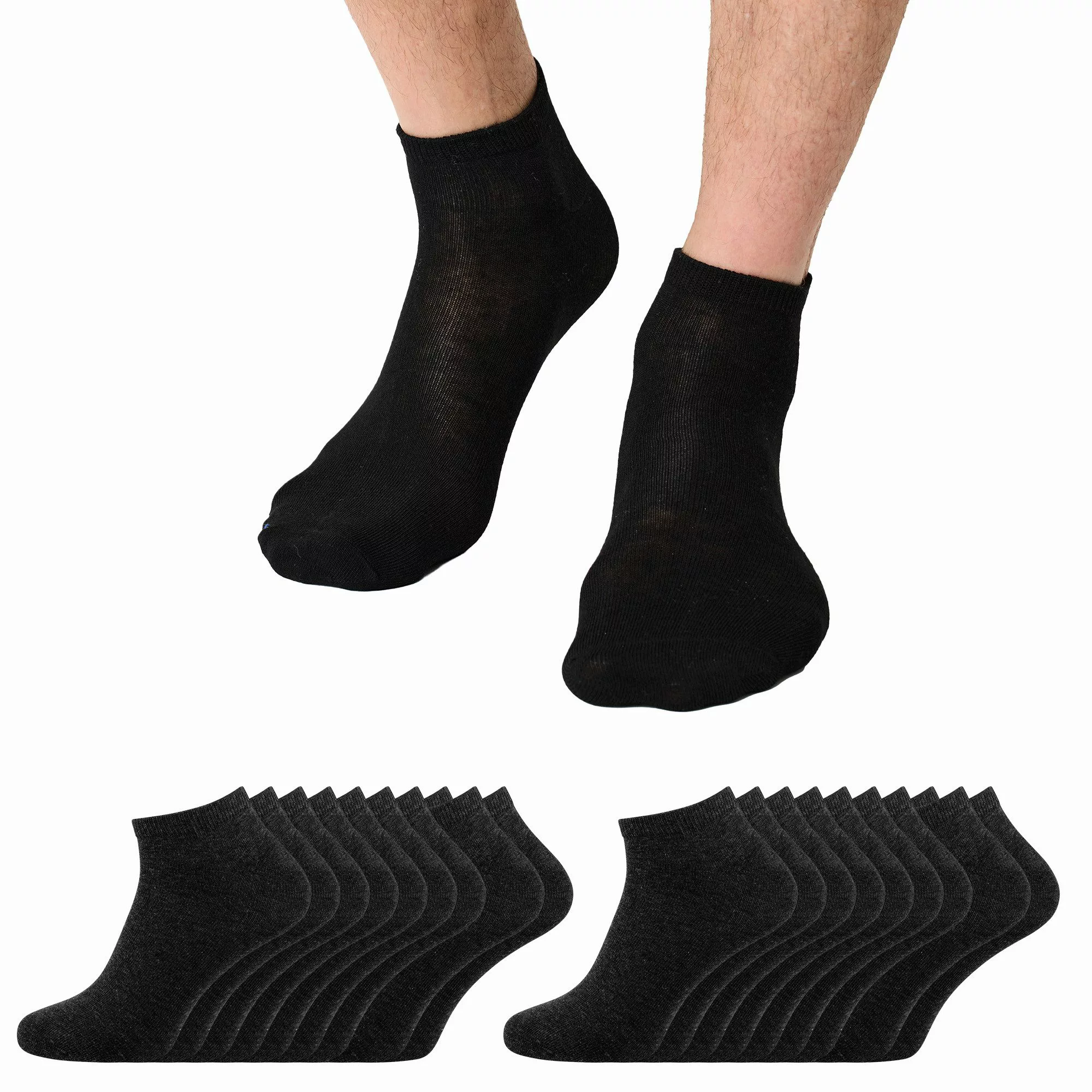 Nur Die Sneakersocken Classic unifarben hautsympathisch günstig online kaufen