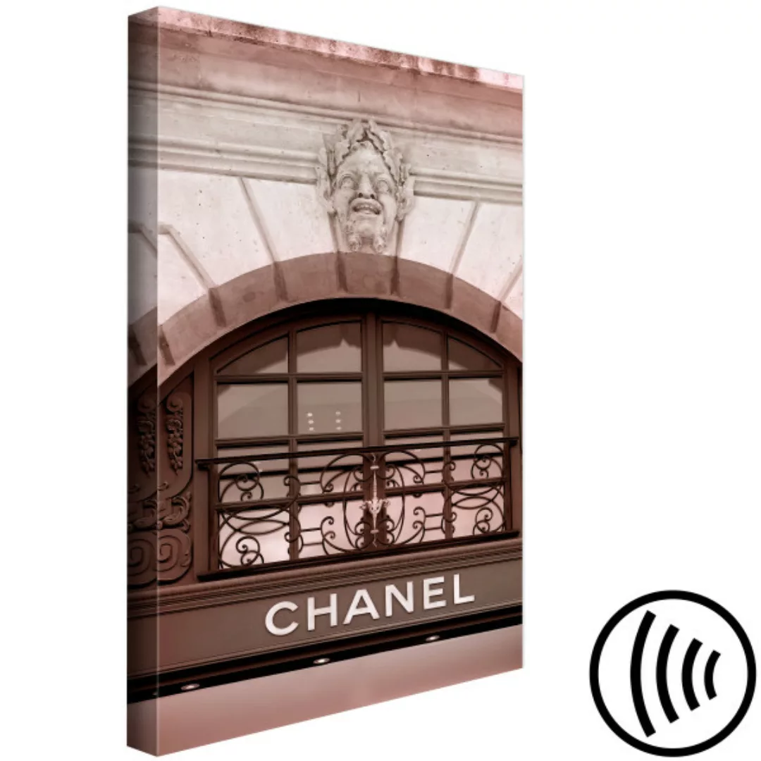 Leinwandbild Chanel Boutique (1 Part) Vertical XXL günstig online kaufen