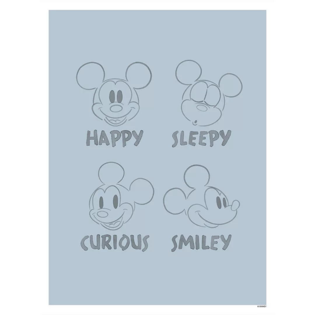 Komar Poster Mickey Blue Emotions günstig online kaufen