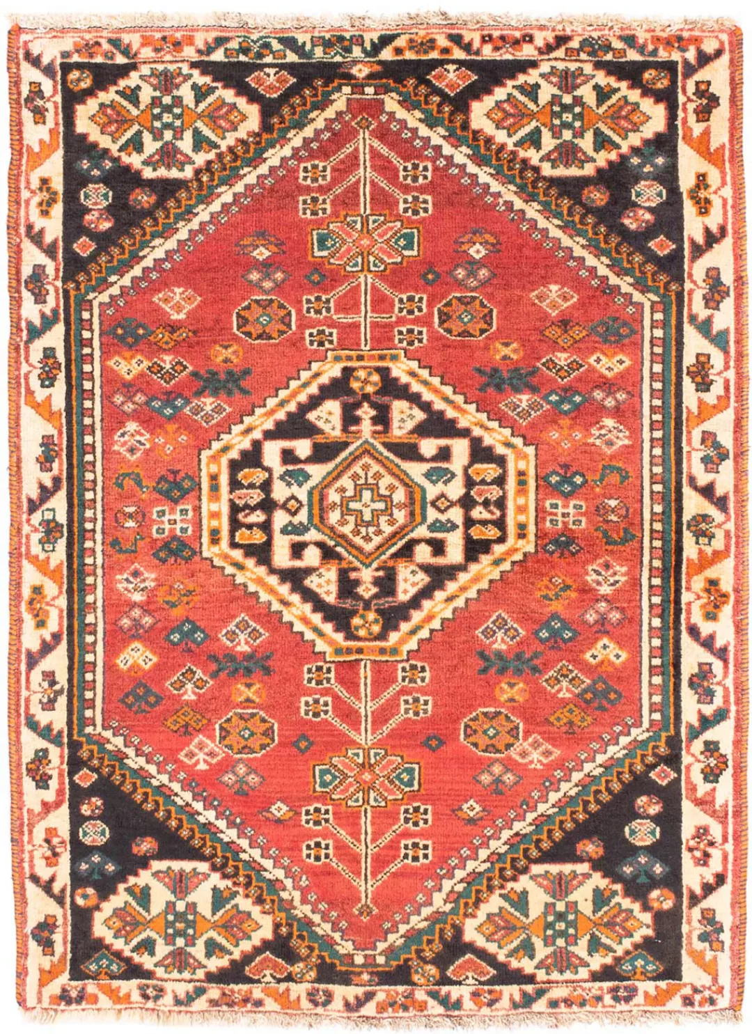 morgenland Orientteppich »Perser - Nomadic - 143 x 103 cm - rot«, rechtecki günstig online kaufen