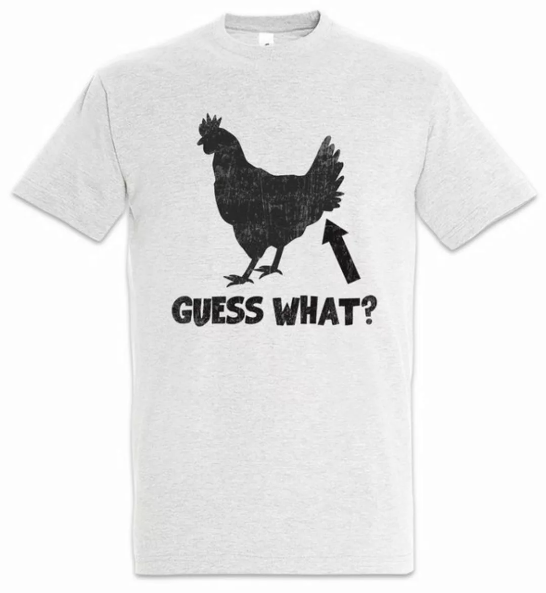 Urban Backwoods Print-Shirt Guess What ? Herren T-Shirt Chicken Butt Quote günstig online kaufen