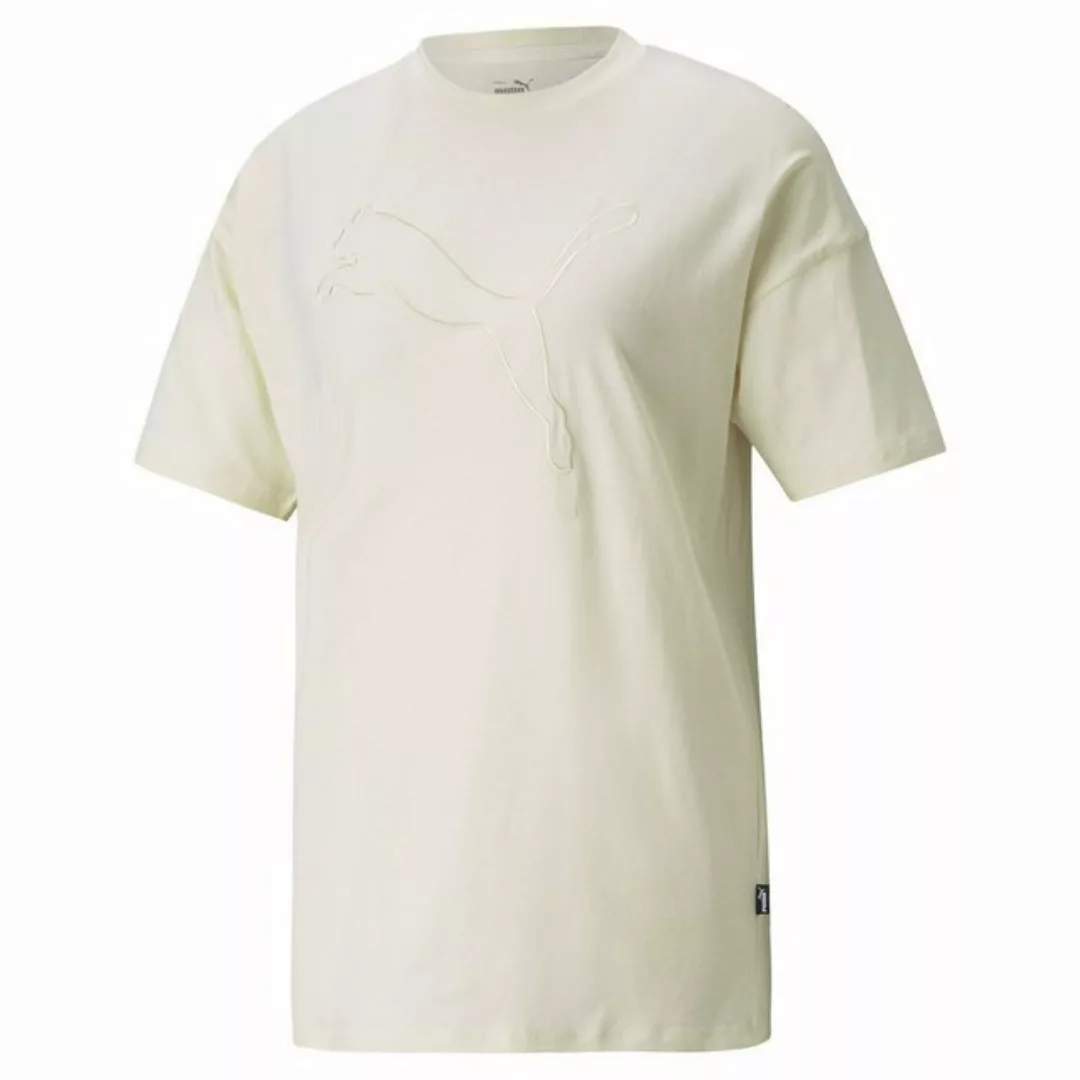 PUMA T-Shirt Damen T-Shirt - Evostripe Tee, Rundhals, Logo günstig online kaufen