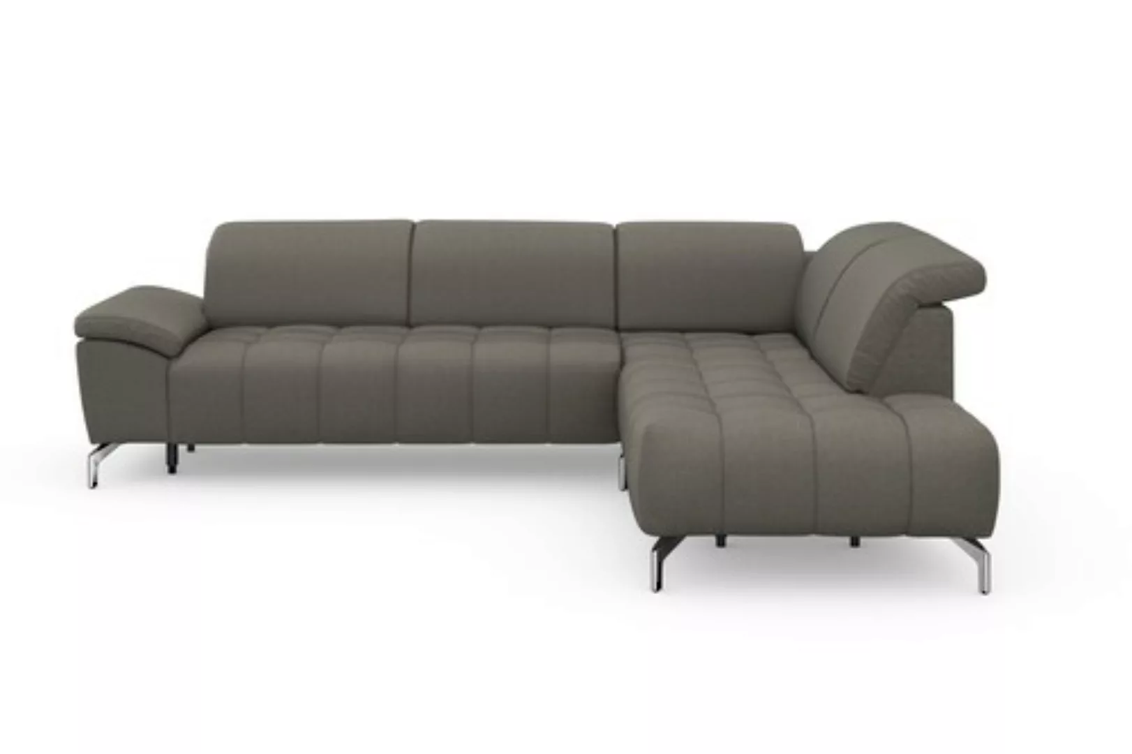 sit&more Ecksofa "Cool L-Form", wahlweise mit Kopfteilverstellung und Vorzi günstig online kaufen