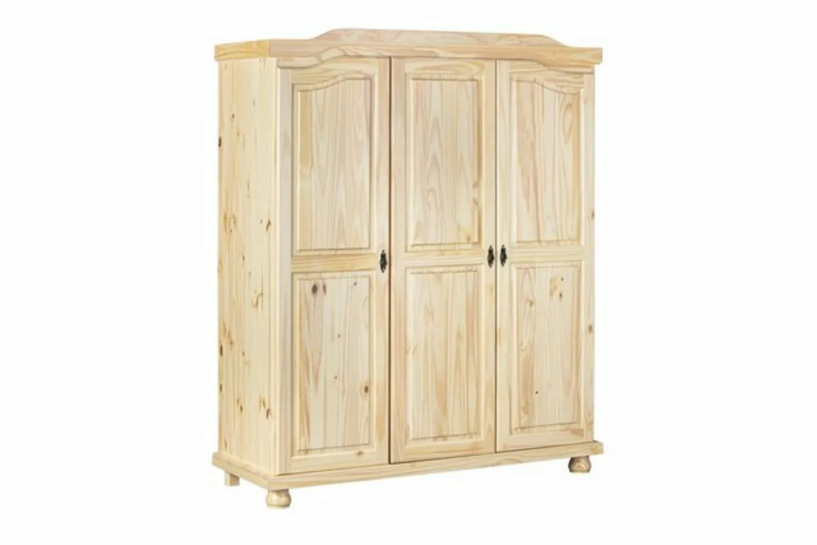 ebuy24 Kleiderschrank Bepam Kleiderschrank 3 Türen,natur. (1-St) günstig online kaufen