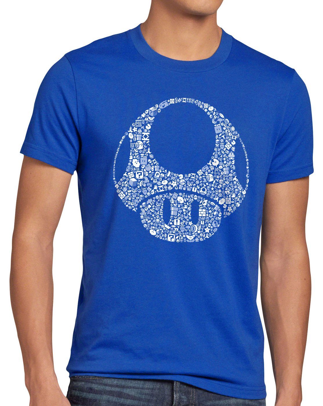 style3 T-Shirt Super Toad mario videospiel günstig online kaufen